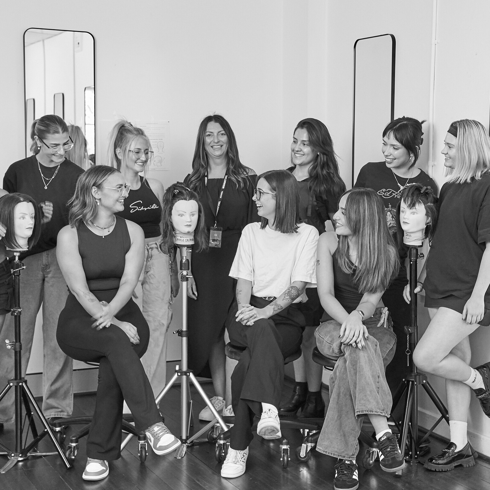 Dedicated exclusively to training the future hairdressers and barbers
